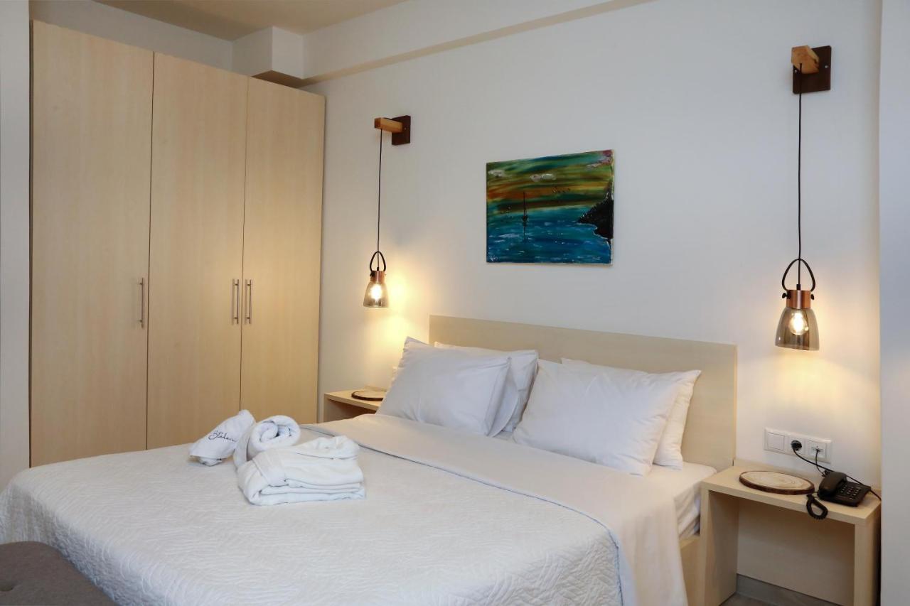 Steleni Seaside Apartments Nea Iraklitsa Bagian luar foto