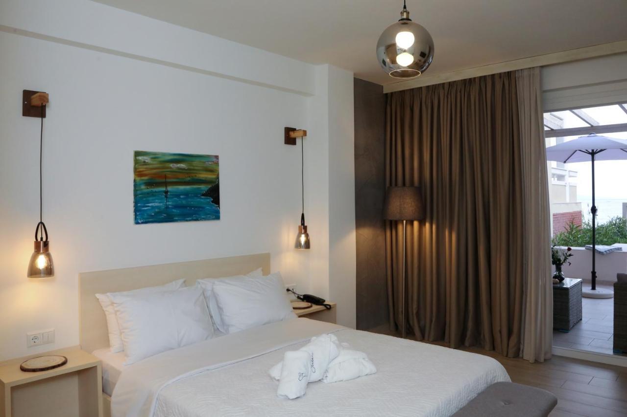 Steleni Seaside Apartments Nea Iraklitsa Bagian luar foto
