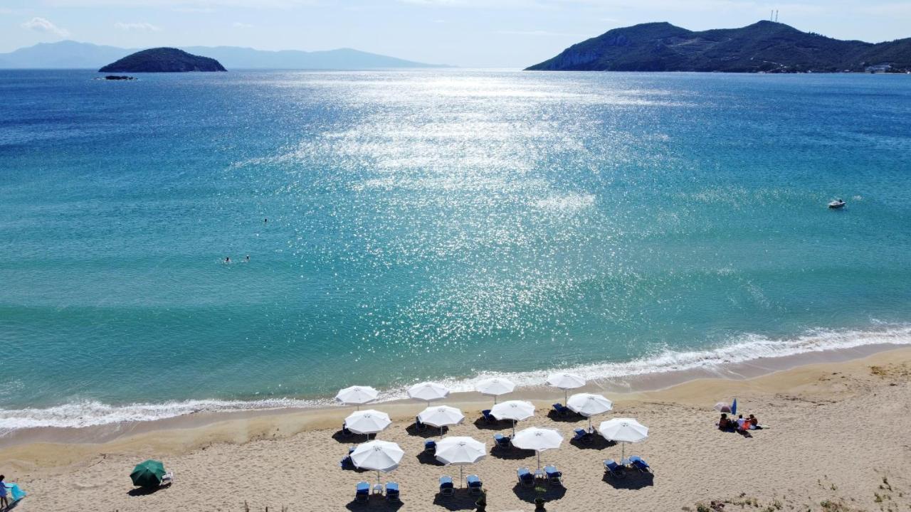 Steleni Seaside Apartments Nea Iraklitsa Bagian luar foto